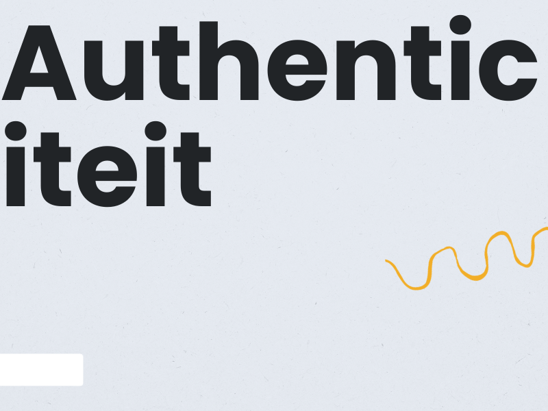Tokl marketingtips - Authenticiteit